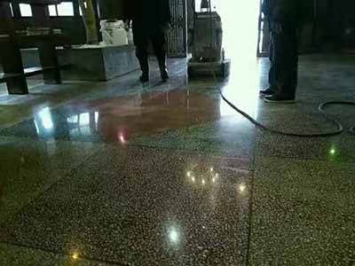 水磨石打磨 水磨石固化研磨 镜面处理